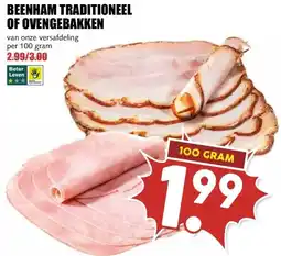 MCD Supermarkt BEENHAM TRADITIONEEL OF OVENGEBAKKEN aanbieding