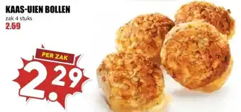 MCD Supermarkt KAAS-UIEN BOLLEN aanbieding