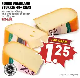 MCD Supermarkt NOORD WAARLAND STUKKEN 48+ KAAS aanbieding