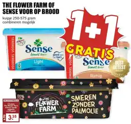 MCD Supermarkt THE FLOWER FARM OF SENSE VOOR OP BROOD aanbieding