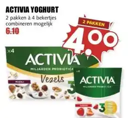 MCD Supermarkt ACTIVIA YOGHURT aanbieding