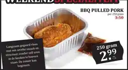MCD Supermarkt BBQ PULLED PORK aanbieding