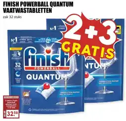 MCD Supermarkt FINISH POWERBALL QUANTUM VAATWASTABLETTEN aanbieding
