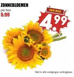 MCD Supermarkt ZONNEBLOEMEN aanbieding