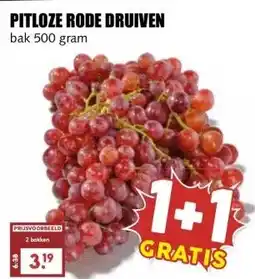 MCD Supermarkt PITLOZE RODE DRUIVEN aanbieding