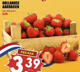 MCD Supermarkt HOLLANDSE AARDBEIEN aanbieding