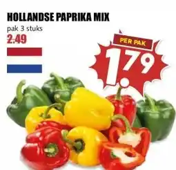MCD Supermarkt HOLLANDSE PAPRIKA MIX aanbieding