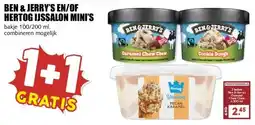 MCD Supermarkt BEN & JERRY'S EN/OF HERTOG IJSSALON MINI'S aanbieding