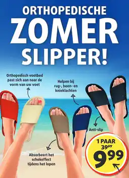 Lucovitaal ORTHOPEDISCHE ZOMER SLIPPER! aanbieding