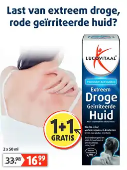 Lucovitaal Extreem Droge Geïrriteerde Huid aanbieding