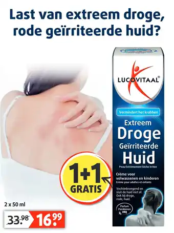 Lucovitaal Extreem Droge Geïrriteerde Huid aanbieding