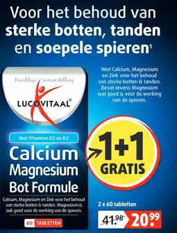 Lucovitaal Calcium Magnesium Bot Formule aanbieding