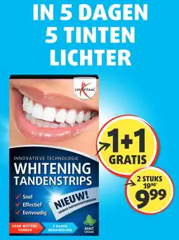 Lucovitaal WHITENING TANDENSTRIPS aanbieding