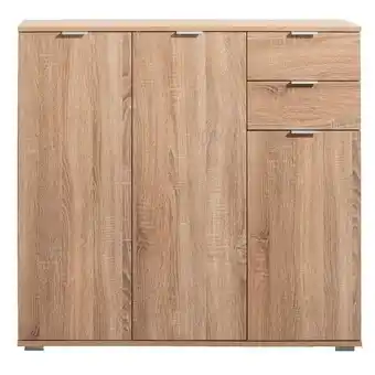 Leen Bakker Kast Alaska - eikenkleur - 101x107x35 cm aanbieding