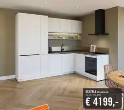 Keukendepot SEATTLE Premium wit aanbieding