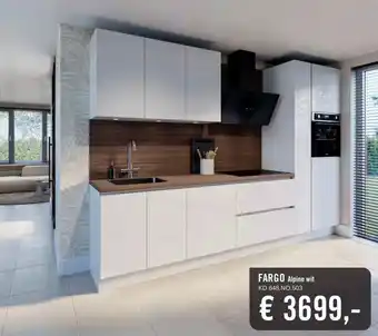 Keukendepot FARGO Alpine wit aanbieding
