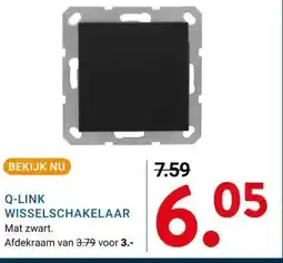 Kluswijs Q-LINK WISSELSCHAKELAAR aanbieding