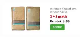 Intratuin Intratuin hooi of stro Inhoud 5 kilo. aanbieding