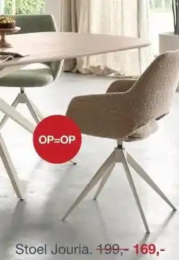 IN.HOUSE Stoel Jouria aanbieding