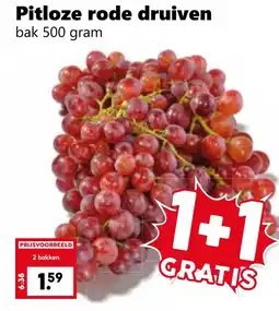 CoopCompact Pitloze rode druiven aanbieding