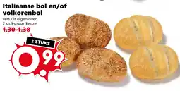 CoopCompact Italiaanse bol en/of volkorenbol aanbieding