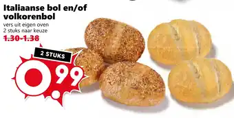 CoopCompact Italiaanse bol en/of volkorenbol aanbieding
