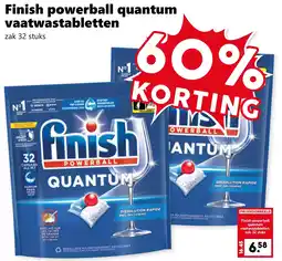 CoopCompact Finish powerball quantum vaatwastabletten aanbieding