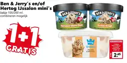 CoopCompact Ben & Jerry's en/of Hertog IJssalon mini's aanbieding