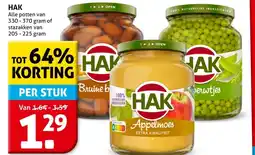 Hoogvliet HAK aanbieding