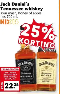 CoopCompact Jack Daniel's Tennessee whiskey aanbieding