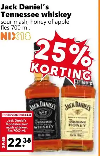 CoopCompact Jack Daniel's Tennessee whiskey aanbieding