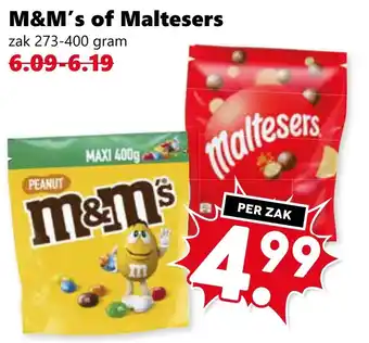 CoopCompact M&M's of Maltesers aanbieding