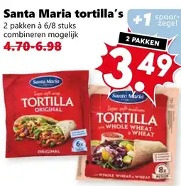 CoopCompact Santa Maria tortilla's aanbieding