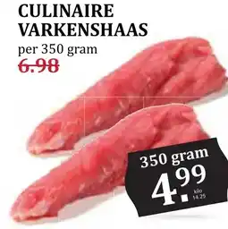 CoopCompact CULINAIRE VARKENSHAAS aanbieding