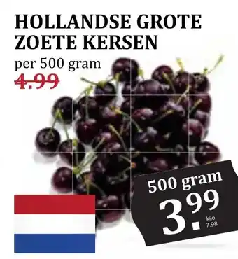 CoopCompact HOLLANDSE GROTE ZOETE KERSEN aanbieding