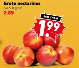 Coop Grote nectarines aanbieding