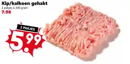 Coop Kip/kalkoen gehakt aanbieding