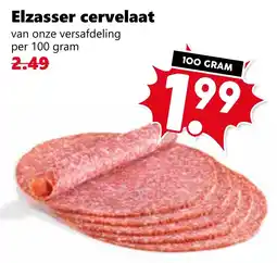 Coop Elzasser cervelaat aanbieding