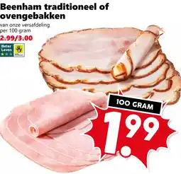 Coop Beenham traditioneel of ovengebakken aanbieding