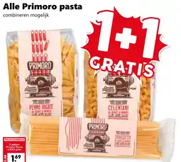 Coop Alle Primoro pasta aanbieding