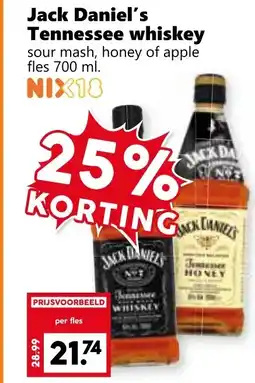 Coop Jack Daniel's Tennessee whiskey aanbieding