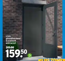 GAMMA Livn plisséhordeur Excellent antraciet aanbieding