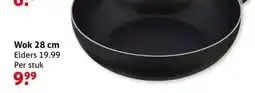 Hoogvliet Wok 28 cm aanbieding