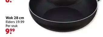 Hoogvliet Wok 28 cm aanbieding