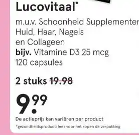 Etos Lucovitaal aanbieding