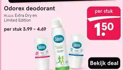 Etos Odorex deodorant aanbieding