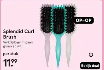 Etos Splendid Curl Brush aanbieding
