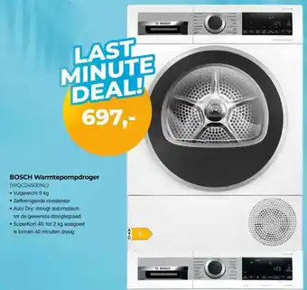 EP Beerepoot BOSCH Warmtepompdroger (WQG24500NL) aanbieding