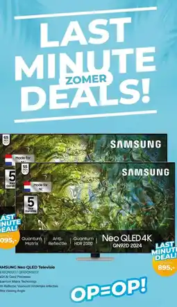EP Beerepoot SAMSUNG Neo QLED Televisie (QE55QN92D/QE65QN92D) aanbieding