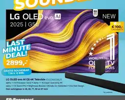 EP Beerepoot LG OLED evo Al G5 4K Televisie (OLED65G56LS) aanbieding